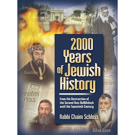 2000 Years of Jewish History by Rabbi Chaim Schoss (Large Format Coffee Table Edition)