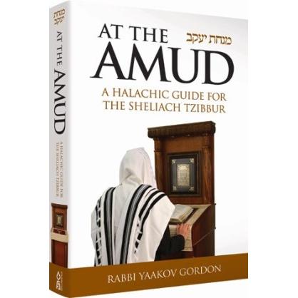 At the Amud: A Halachic Guide for the Sheliach Tzibbur, by Rabbi Yaakov Gordon