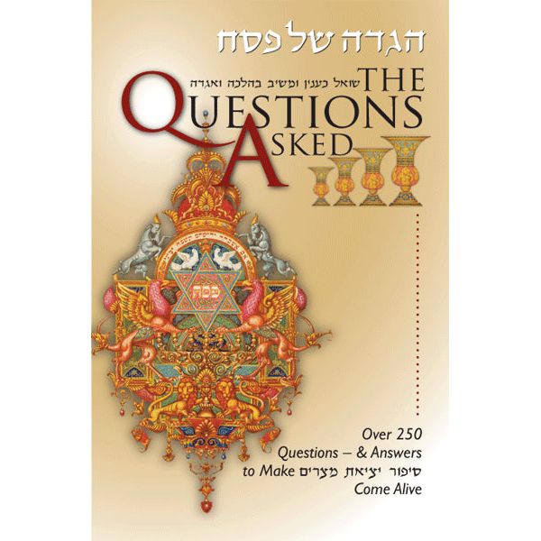 The Questions Asked Haggadah Hebrew English Passover Haggadah with 250 Questions / Answers Price 10%