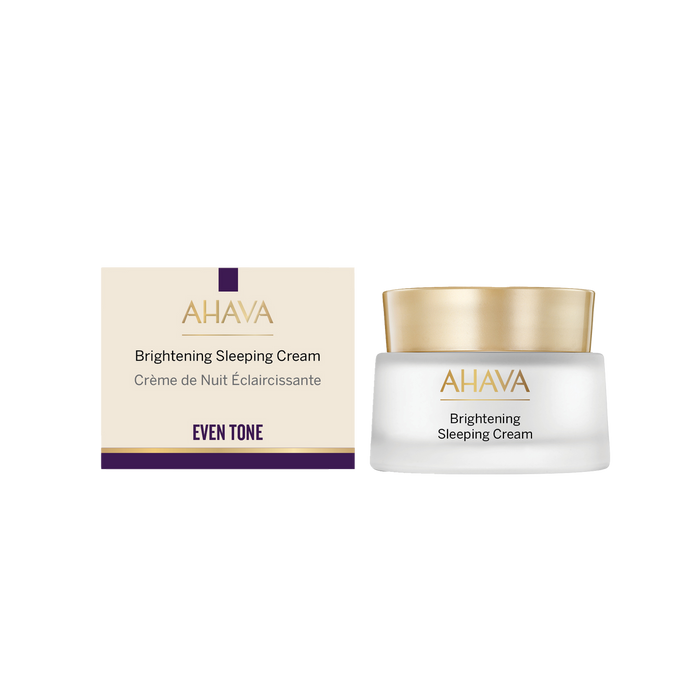 AHAVA Brightening Sleeping Cream With Active Deadsea Minerals 50ml
