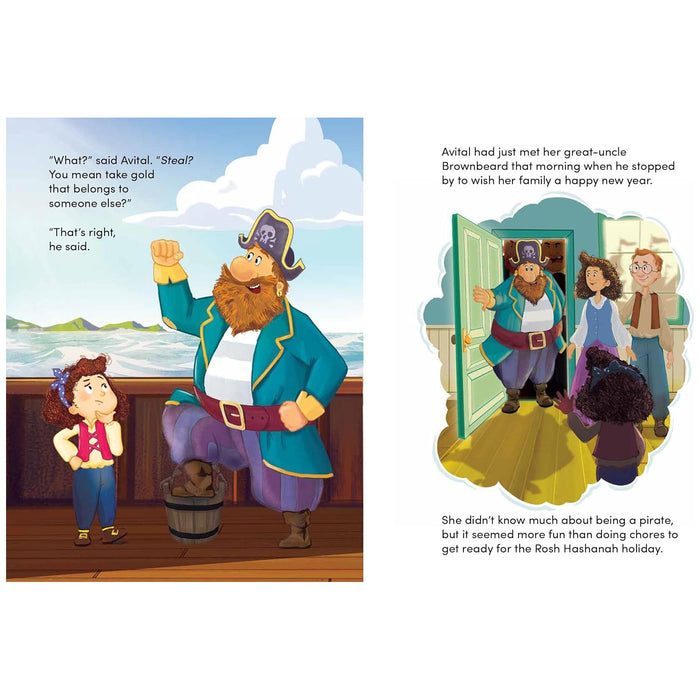Avital the Pirate By Pamela Moritz Ages 4-6