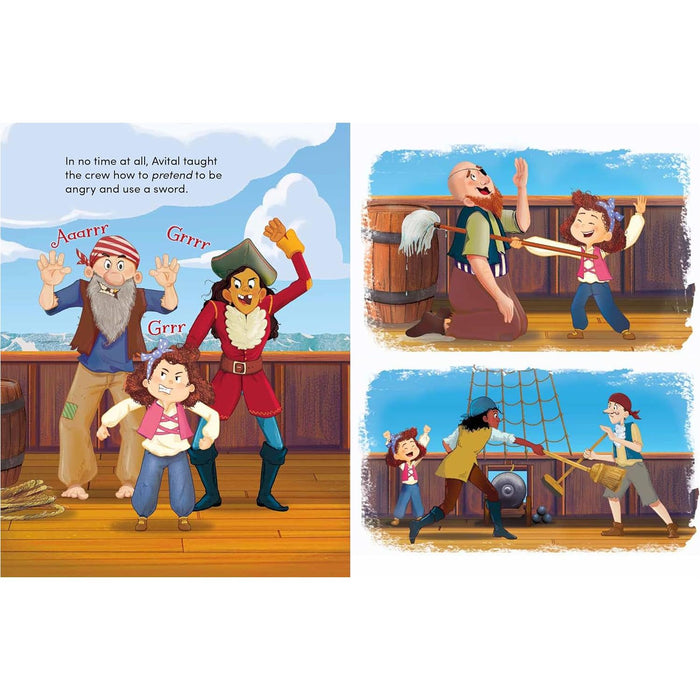Avital the Pirate By Pamela Moritz Ages 4-6