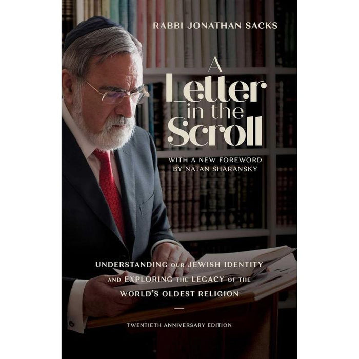 A Letter in the Scroll: Understanding Our Jewish Identity by Rabbi J. Sacks