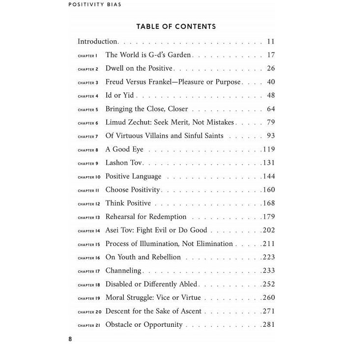 Positivity Bias By Rabbi Mendel Kalmenson