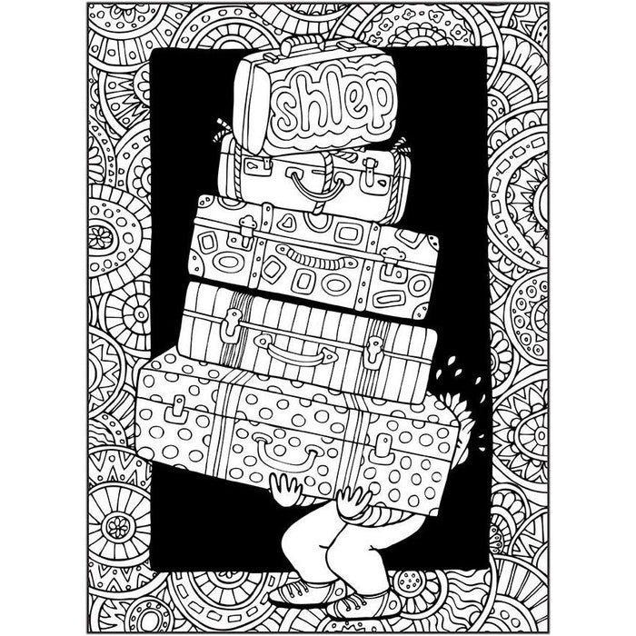 Oy Vey A Yiddish Coloring Book By Meish Goldish and Freddie Levin