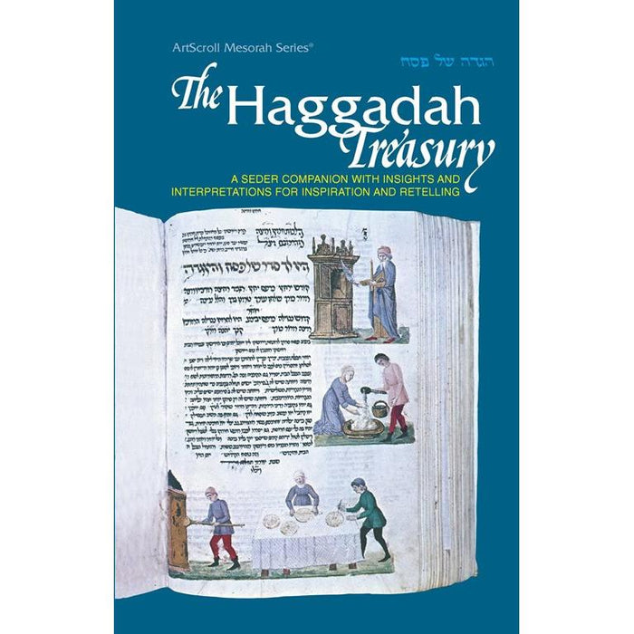 The Haggadah Treasury - A Seder Companion By Rabbi N. Scherman Hardcover