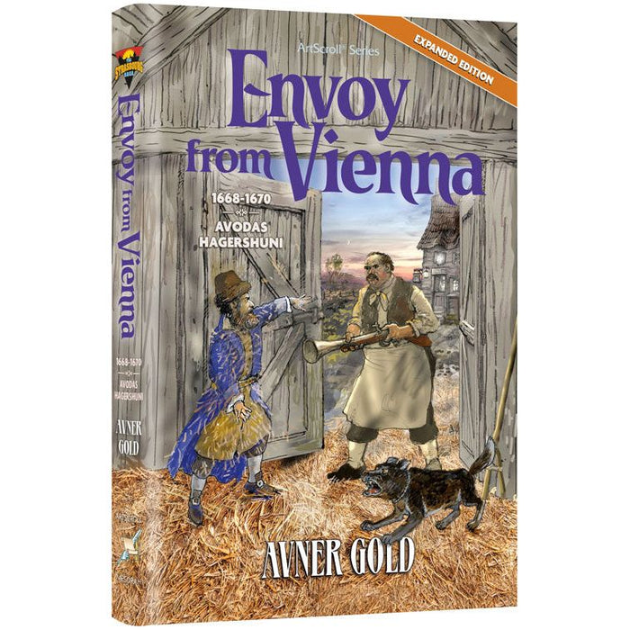 Envoy from Vienna Historical Novel by Avner Gold from Strasbourg Saga Paperback Edition