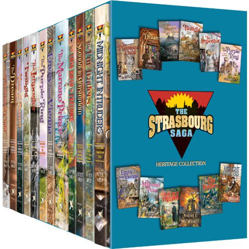 Strasbourg Saga 12 Historical Novels by Avner Gold Complete 12 Volume Paperback Slipcased Set