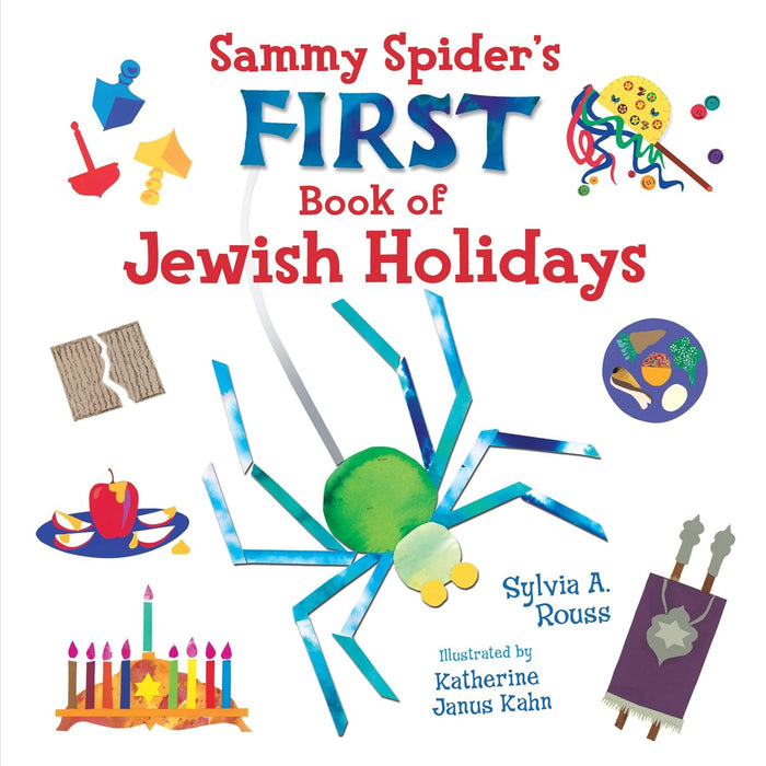 Sammy Spider's First Book of Jewish Holidays Board Book By Sylvia A. Rouss Ages 1-4