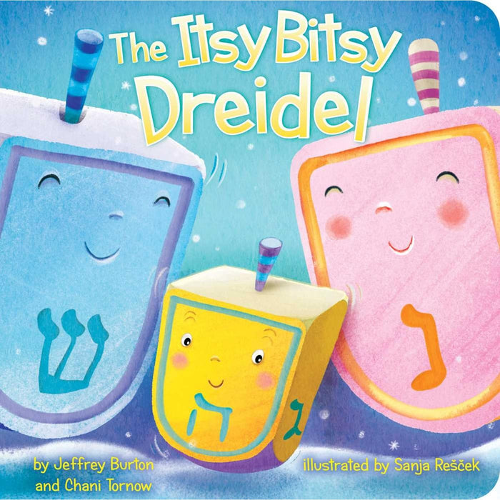 The Itsy Bitsy Dreidel Board book by Jeffrey Burton 2-4 years old