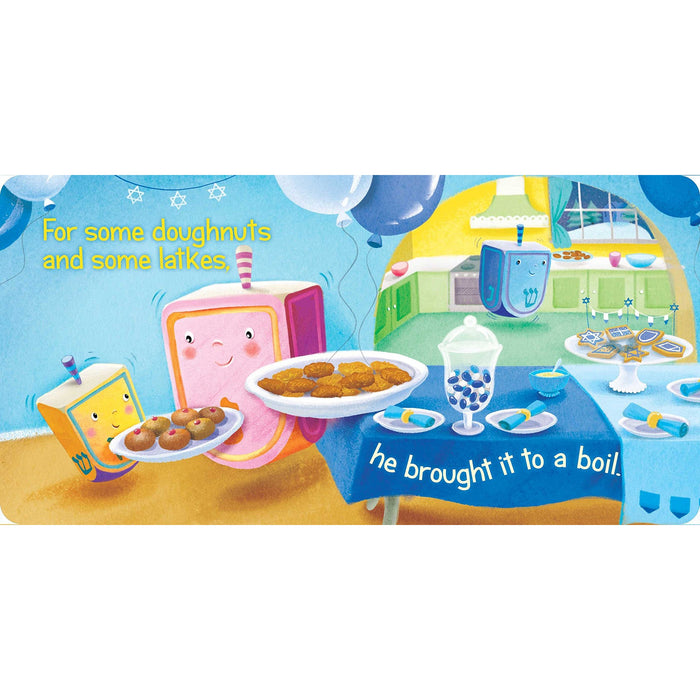 The Itsy Bitsy Dreidel Board book by Jeffrey Burton 2-4 years old