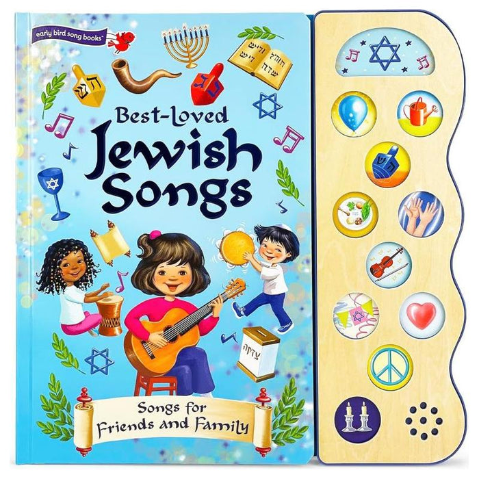 Best-Loved Jewish Songs for Shabbat & Holidays Sound book for Family & Friends