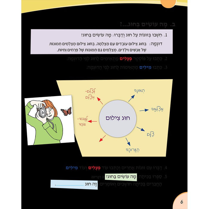 Chaverim B'Ivrit 4 Workbook Grade Level: 3-5