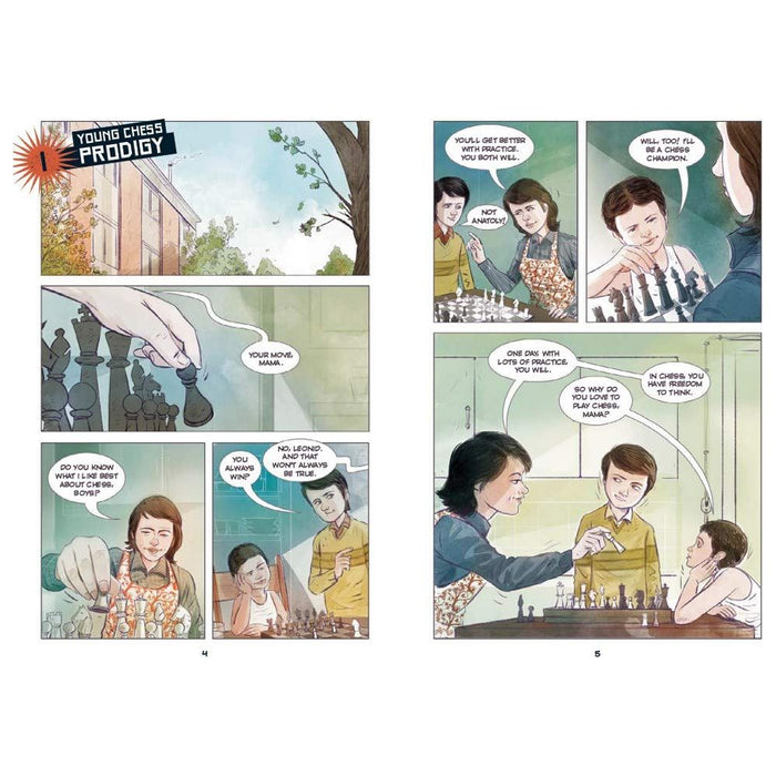 Natan Sharansky: Freedom Fighter for Soviet Jews A Graphic Novel By Black Hoena
