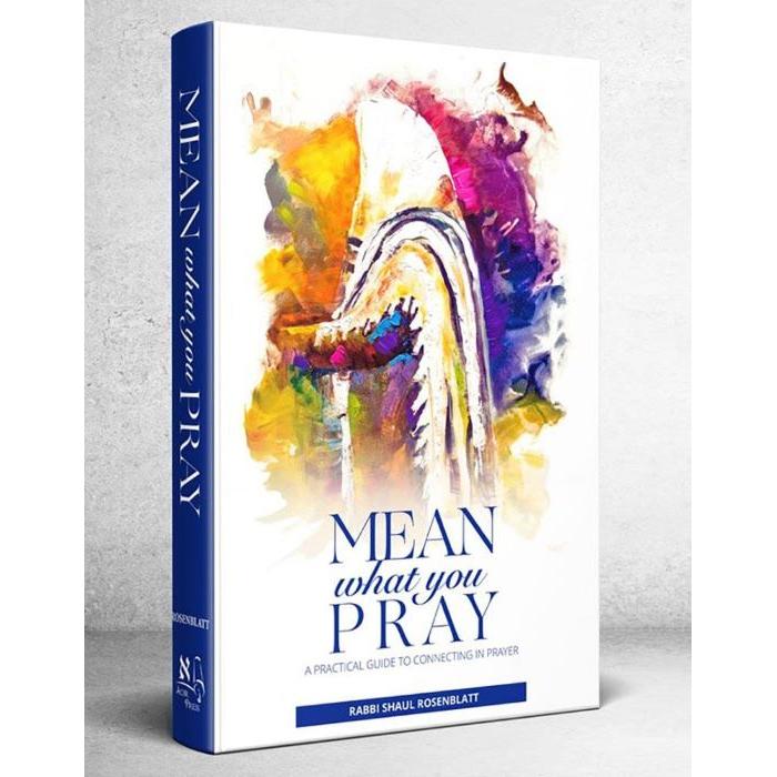 Mean What You Pray: A Practical Guide To Connecting In Prayer by Rabbi Shaul Rosenblatt