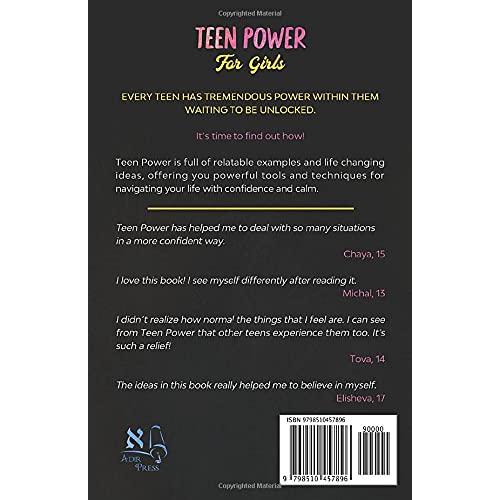 Sold out Teen Power for girls: 9 Secrets to Confidence and Success