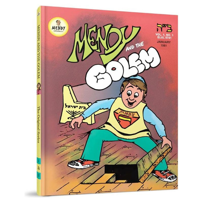 Mendy and the Golem Kosher Comic Book Volume 1 ( 10 Restored Original Issues ) by Jacob Pinson