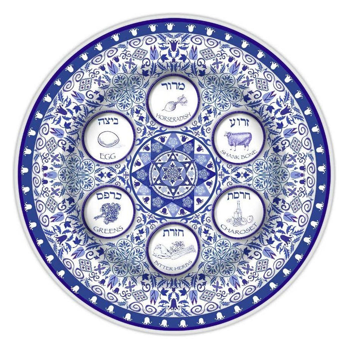 Passover Seder Plate Renaissance Collection by Jessica Sporn