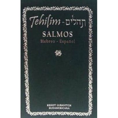 Tehilím Salmos Español Hebreo Chabad Tehillim Hebrew Spanish Fonetica Pocket Size Softcover