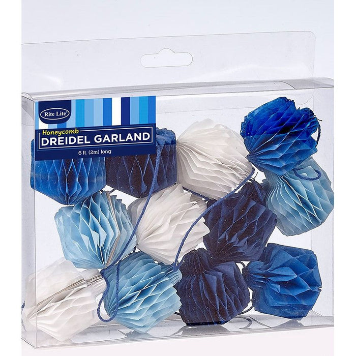 Honeycomb Dreidel Banner - Celebrate. Decorate. Elevate!