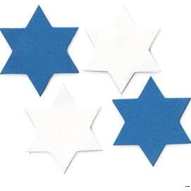 Star of David Foam Shapes Set of 96 - Great for Classroom