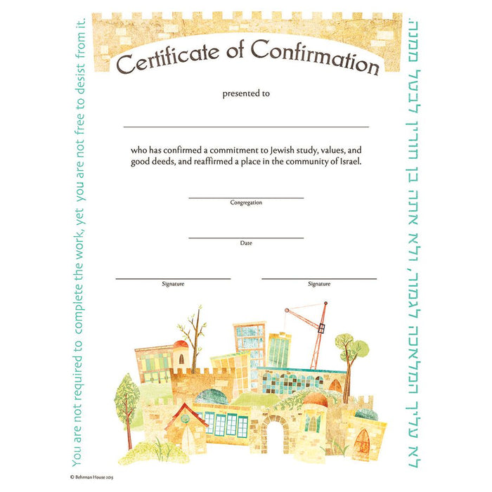 NOT AVAILABLE Certificate of Confirmation Artwork by Rinat Gilboa