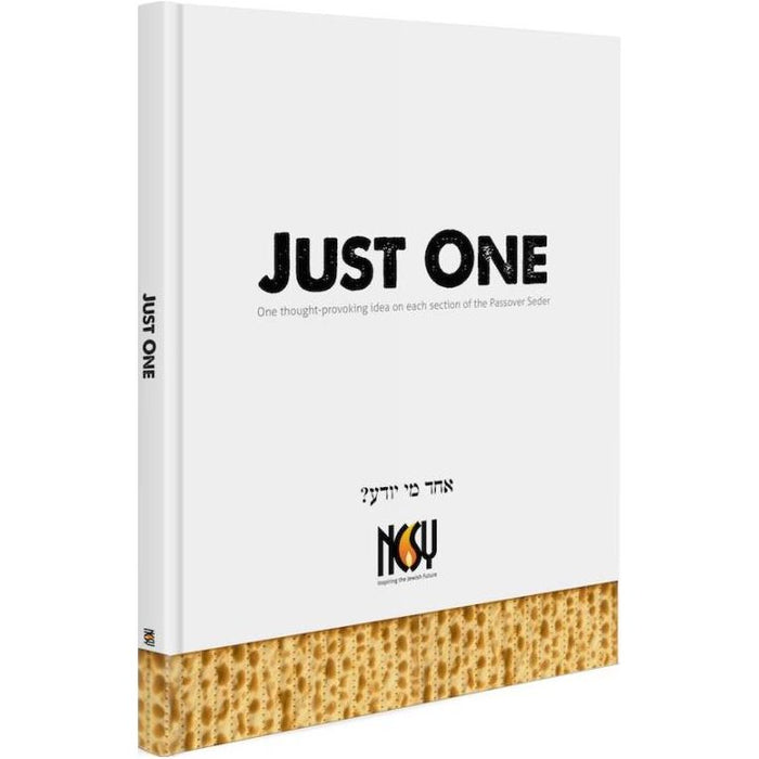 Out of stock NCSY Passover Haggadah "Just ONE" By Dovid Bashevkin