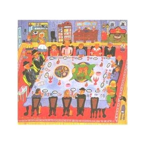 Artistic Passover Greeting Card "The Family Seder" By Malcah Zeldis Box of 10 Cards