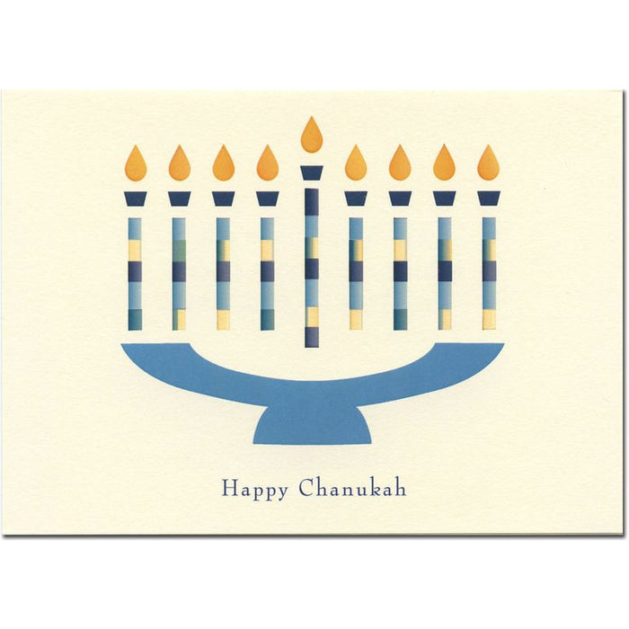 Jewish Deluxe Chanukah Greeting Cards Papercut Menorah By Jaclyn Essinger Set of 10