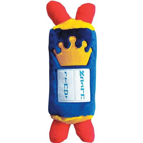 Children's My Soft Plush Torah Medium Size 16" H  Red, Purple or Blue