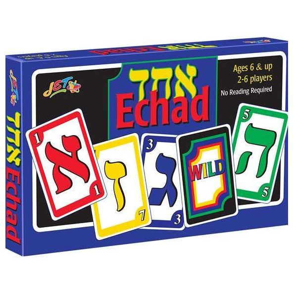 Echad Jewish Game 2-6 Players Ages 6+