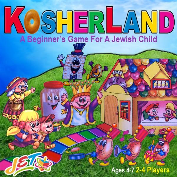 KosherLand A Beginner's Game for a Jewish Child Board Game