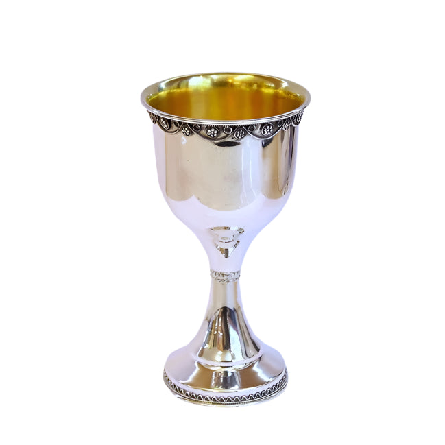 KC-CA22371B Kiddush Cup 6-Inch Silver Plated