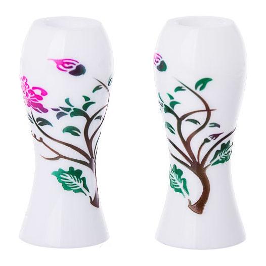 Ceramic Shabbat Candlesticks OPAUGUE BLOSSOM 4.5" Great Value 50% discount