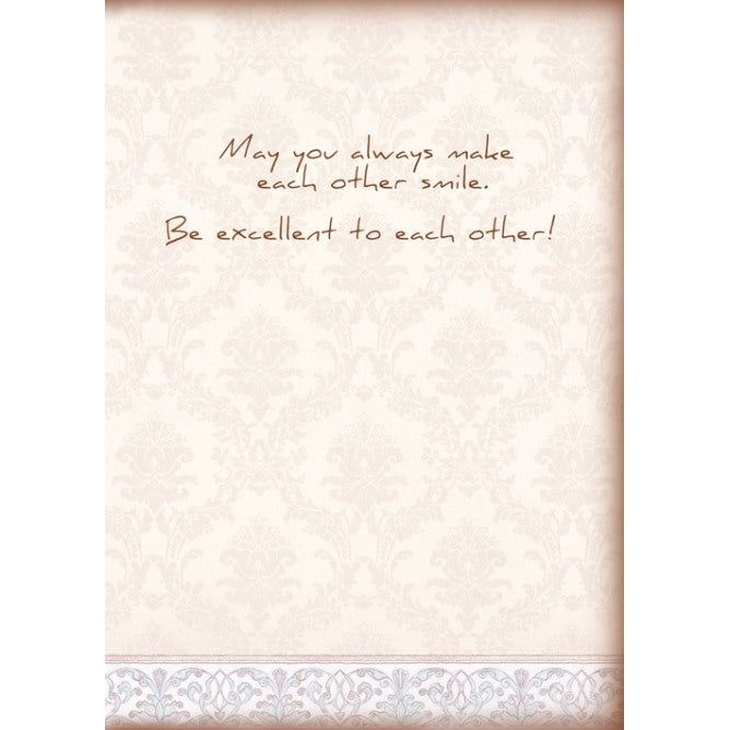 Mazel Tov You are Married Jewish Wedding Card by Mickie Caspi