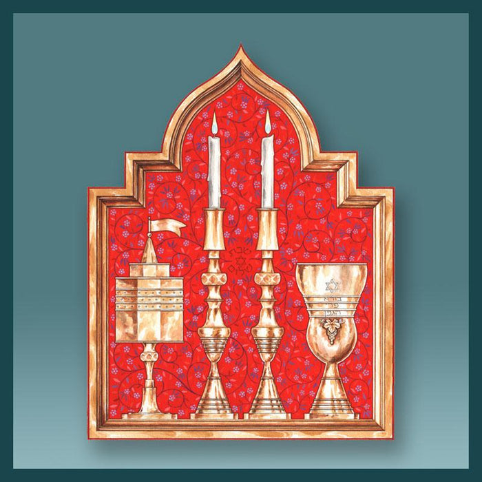 HAVDALA Acrylic Jewish Art Magnet by Mickie Caspi