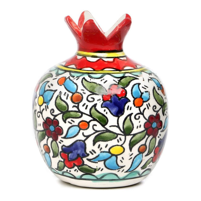 Armenian Design Ceramic Pomegranate 5" - can be used as a vase