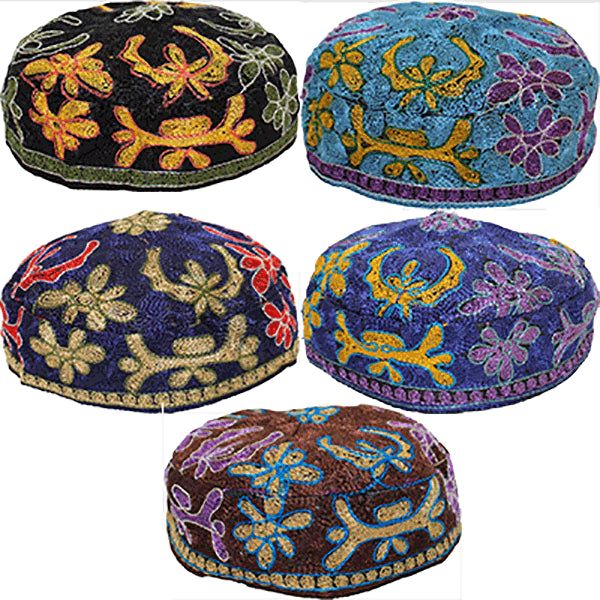 Buchari Kippah / Kippa / Hat / Yarmulke Adult or Child Machine Made