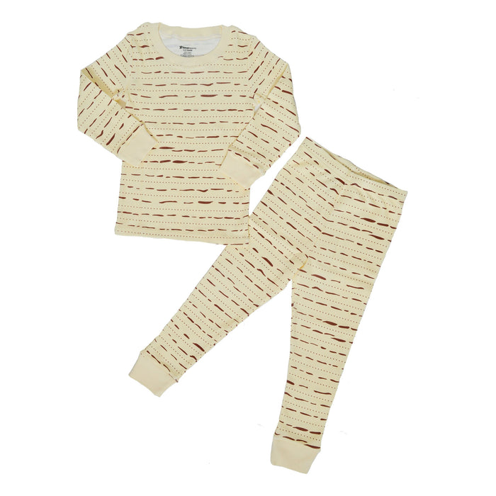 Fancy Kids Matza Passover Pajamas 100% Cotton 2 piece set