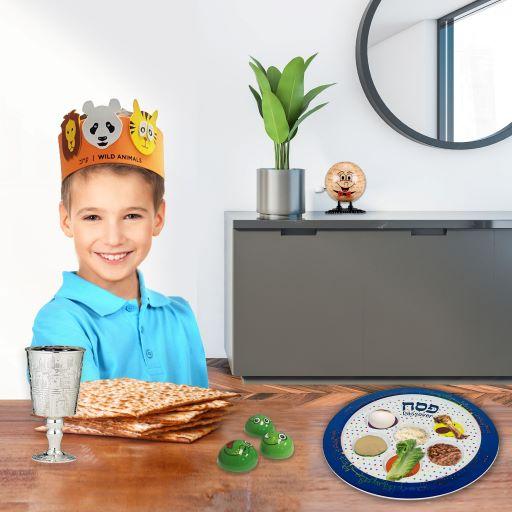 Children's Melamine Jerusalem Seder PLate