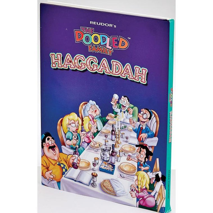 The Doodled Family Passover Comic Style Haggadah Hebrew English by Reudors