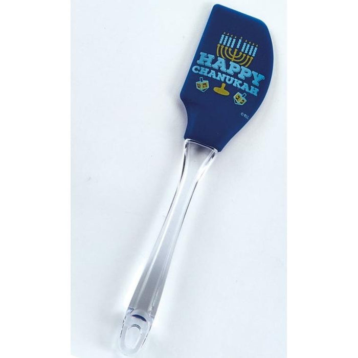 Chanukah Spatula with Wood Handle