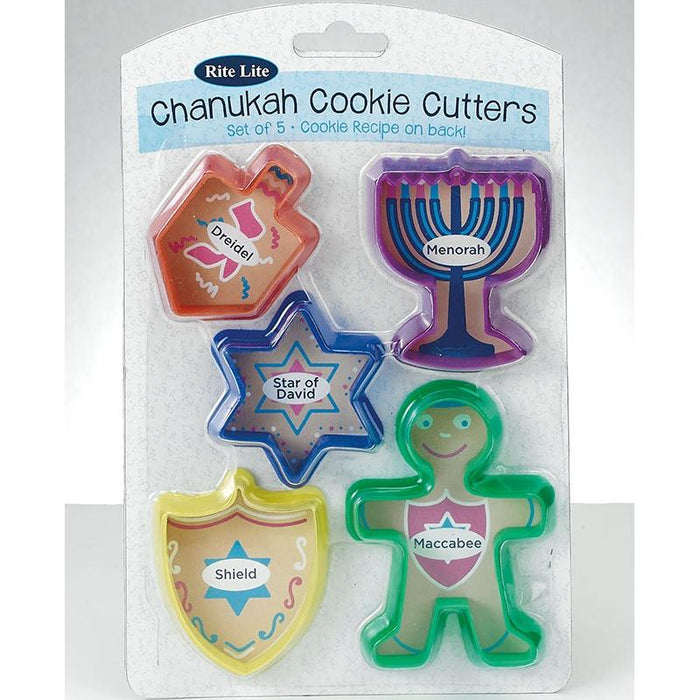 Chanukah Cookie Cutters - Set of 5