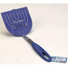 Menorah Shaped Latke Spatula - New for Chanukah