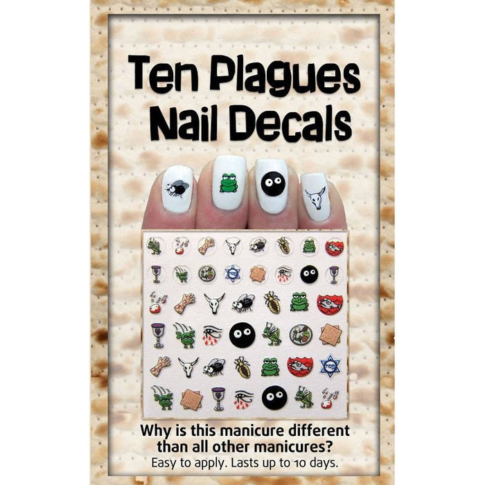 Midrash Passover Manicures: Ten Plagues Nail Decals