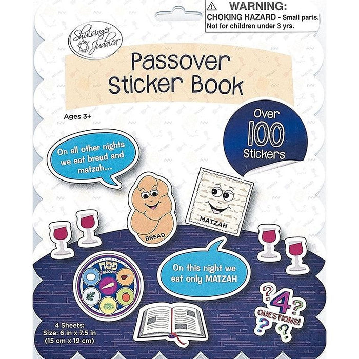 Passover Sticker Book Over 100 Stickers Ages 3+