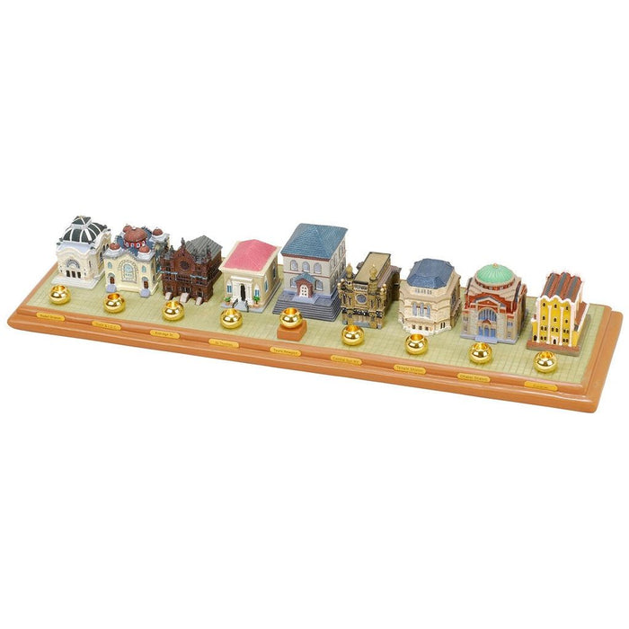 Artistic Collectible Chanukah Menorah SYNAGOGUES OF AMERICA Made By Reuven Masel ONLY ONE LEFT