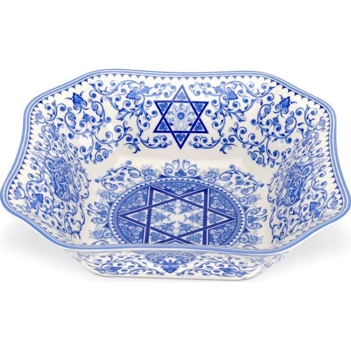 ONE of a Kind Spode Renaissance Judaica Serving / Salad Dish Made of Fine Porcelain