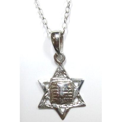 925 Sterling Silver Star of David Necklace Original from Jerusalem