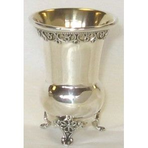 925 Sterling Silver Child's Kiddush Cup 2 1/8"